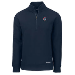Chicago Cubs Cutter & Buck Roam Eco Recycled Quarter-Zip Pullover - MLB