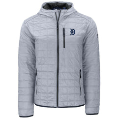 Detroit Tigers Cutter & Buck Rainier Primaloft Eco Full-Zip Hooded Jacket - MLB