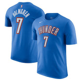 Chet Holmgren Oklahoma City Thunder Icon Edition Name & Number T-Shirt Blue - NBA