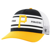 Pittsburgh Pirates '47 Gridiron Super Stripe Relaxed Trucker Hitch Adjustable Hat - MLB
