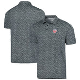 USMNT Antigua Terrace Polo Black - FIFA World CUP