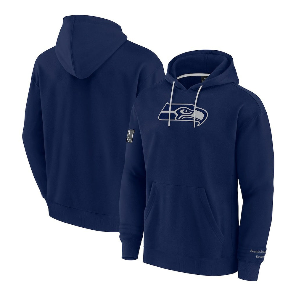 Seattle Seahawks Elements Pace Pullover Hoodie College Navy | Fanatics