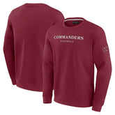 Washington Commanders Unisex Elements Unlimited Fleece Pullover Sweatshirt Burgundy | Fanatics