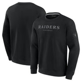 Las Vegas Raiders Unisex Elements Unlimited Fleece Pullover Sweatshirt Black | Fanatics