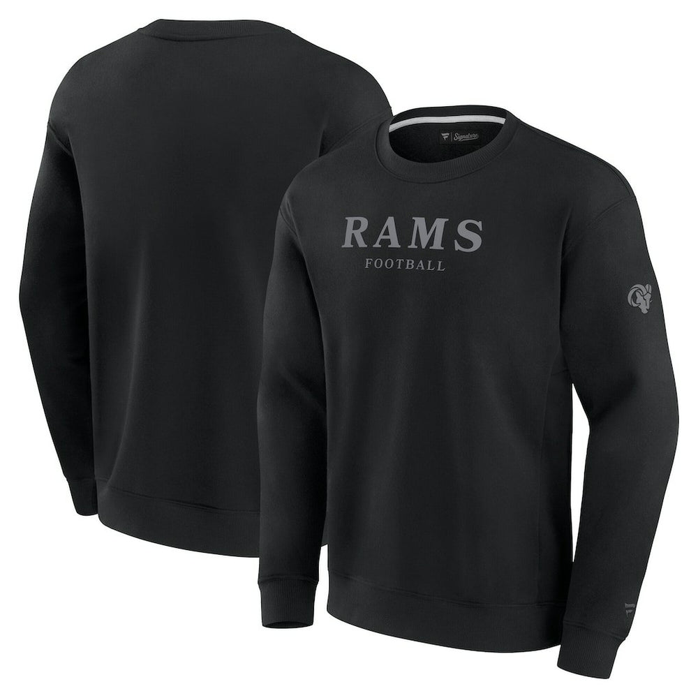 Los Angeles Rams Unisex Elements Unlimited Fleece Pullover Sweatshirt Black | Fanatics