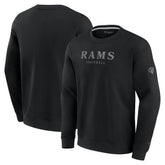Los Angeles Rams Unisex Elements Unlimited Fleece Pullover Sweatshirt Black | Fanatics