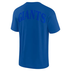 New York Giants Unisex Elements Iconic T-Shirt Royal | Fanatics