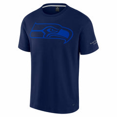 Seattle Seahawks Unisex Elements Iconic T-Shirt College Navy | Fanatics