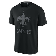 New Orleans Saints Unisex Elements Iconic T-Shirt Black | Fanatics