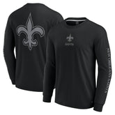 New Orleans Saints Unisex Elements Strive Long Sleeve T-Shirt Black | Fanatics