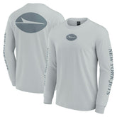 New York Jets Unisex Elements Strive Long Sleeve T-Shirt Gray | Fanatics