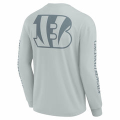 Cincinnati Bengals Unisex Elements Strive Long Sleeve T-Shirt Gray | Fanatics