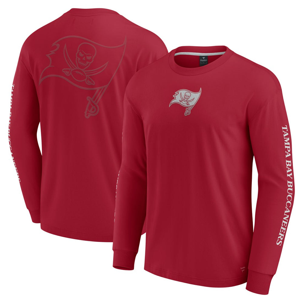 Tampa Bay Buccaneers Unisex Elements Strive Long Sleeve T-Shirt Red | Fanatics