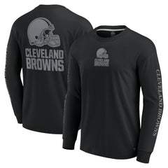 Cleveland Browns Unisex Elements Strive Long Sleeve T-Shirt Black | Fanatics