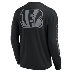 Cincinnati Bengals Unisex Elements Strive Long Sleeve T-Shirt Black | Fanatics