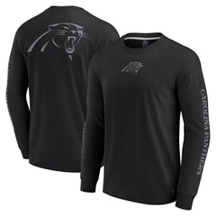 Carolina Panthers Unisex Elements Strive Long Sleeve T-Shirt Black | Fanatics