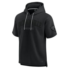 Jacksonville Jaguars Unisex Elements Ready Short Sleeve Pullover Hoodie Black | Fanatics