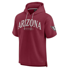 Arizona Cardinals Unisex Elements Ready Short Sleeve Pullover Hoodie Cardinal | Fanatics