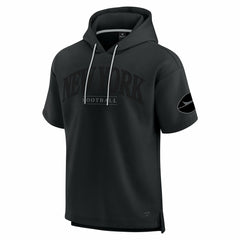 New York Jets Unisex Elements Ready Short Sleeve Pullover Hoodie Black | Fanatics