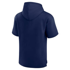 Seattle Seahawks Unisex Elements Ready Short Sleeve Pullover Hoodie College Navy | Fanatics