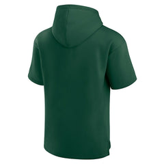 Green Bay Packers Unisex Elements Ready Short Sleeve Pullover Hoodie Green | Fanatics