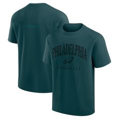 Philadelphia Eagles Unisex Elements Flex Tri-Blend T-Shirt Midnight Green | Fanatics