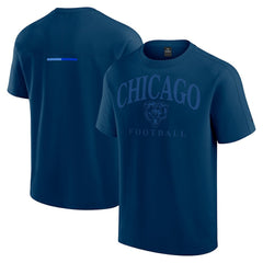 Chicago Bears Unisex Elements Flex Tri-Blend T-Shirt Navy | Fanatics
