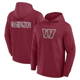Washington Commanders Elements Blaze Tri-Blend Long Sleeve Hoodie T-Shirt Burgundy | Fanatics