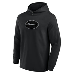New York Jets Elements Blaze Tri-Blend Long Sleeve Hoodie T-Shirt Black | Fanatics