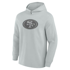 San Francisco 49ers Elements Blaze Tri-Blend Long Sleeve Hoodie T-Shirt Gray | Fanatics