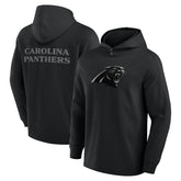 Carolina Panthers Elements Blaze Tri-Blend Long Sleeve Hoodie T-Shirt Black | Fanatics