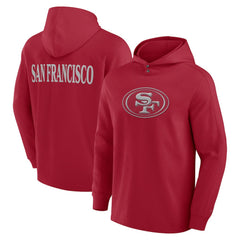 San Francisco 49ers Elements Blaze Tri-Blend Long Sleeve Hoodie T-Shirt Scarlet | Fanatics
