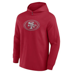 San Francisco 49ers Elements Blaze Tri-Blend Long Sleeve Hoodie T-Shirt Scarlet | Fanatics
