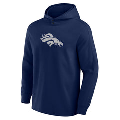 Denver Broncos Elements Blaze Tri-Blend Long Sleeve Hoodie T-Shirt Navy | Fanatics