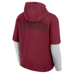 Washington Commanders Unisex Sleek Elements Pullover Hoodie Burgundy | Fanatics