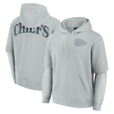 Kansas City Chiefs Unisex Elements Sleek Pullover Hoodie Gray | Fanatics