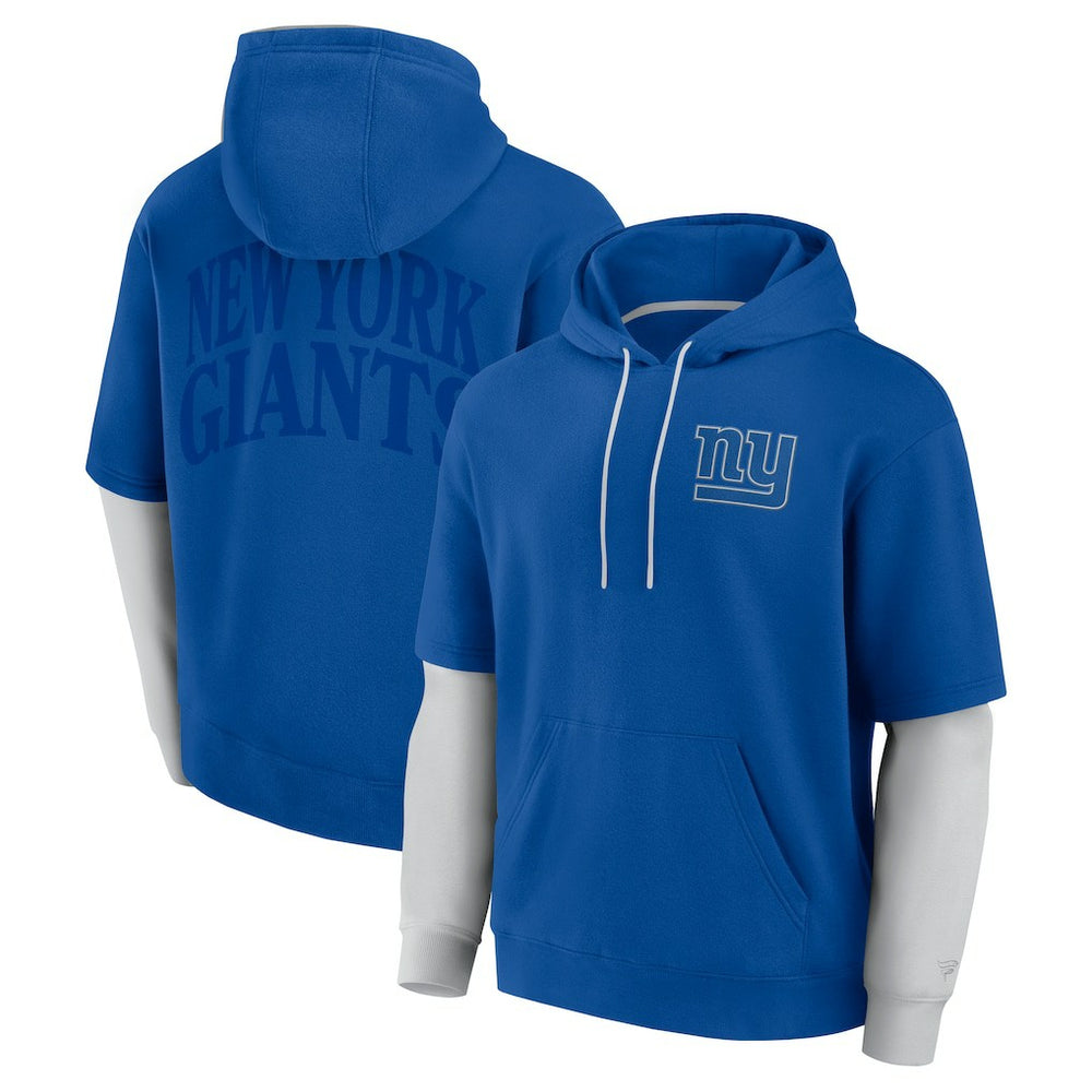 New York Giants Unisex Sleek Elements Pullover Hoodie Royal | Fanatics