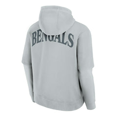 Cincinnati Bengals Unisex Sleek Elements Pullover Hoodie Gray | Fanatics
