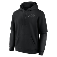 Carolina Panthers Unisex Sleek Elements Pullover Hoodie Black | Fanatics