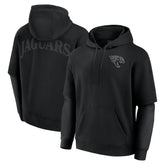 Jacksonville Jaguars Unisex Sleek Elements Pullover Hoodie Black | Fanatics