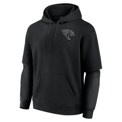 Jacksonville Jaguars Unisex Sleek Elements Pullover Hoodie Black | Fanatics