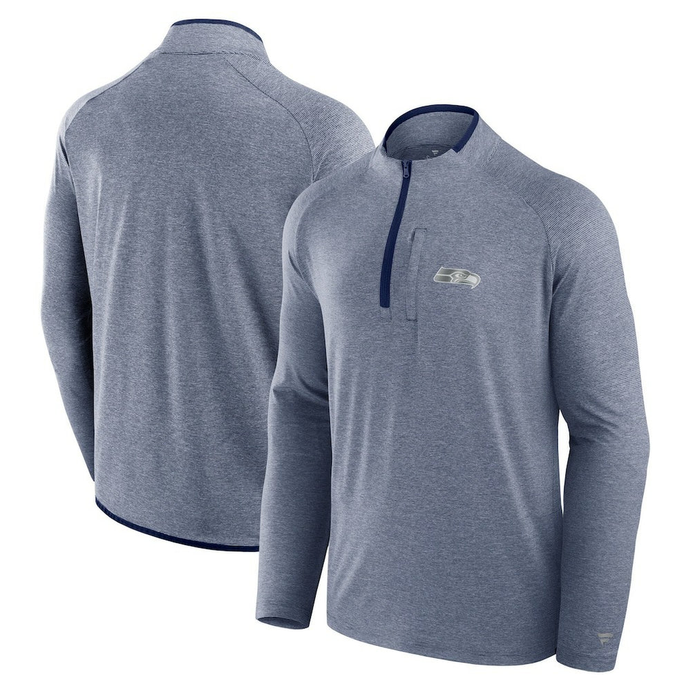 Seattle Seahawks Unisex Front Office Performance Primary Quarter-Zip Jacket College Navy | Fanatics