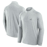 Cleveland Browns Unisex Front Office Performance Primary Quarter-Zip Jacket Gray | Fanatics