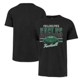 Philadelphia Eagles '47 Gridiron Classics Last Call Franklin T-Shirt Black | 47 brand