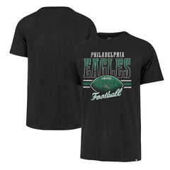 Philadelphia Eagles '47 Gridiron Classics Last Call Franklin T-Shirt Black | 47 brand