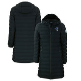 Indianapolis Colts Cutter & Buck Women's Throwback Logo Mission Ridge Repreve Eco Insulated Full-Zip Puffer Jacket Black | NFL