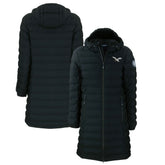 Philadelphia Eagles Cutter & Buck Women's Throwback Logo Mission Ridge Repreve Eco Insulated Full-Zip Puffer Jacket Black | NFL