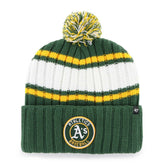 Oakland Athletics '47 Plateau Cuffed Knit Hat with Pom - MLB