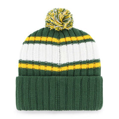 Oakland Athletics '47 Plateau Cuffed Knit Hat with Pom - MLB