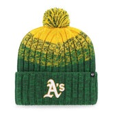 Oakland Athletics '47 Cascade Cuffed Knit Hat with Pom - MLB